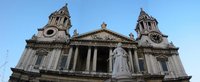 West Portico of St Paul's Cathedral, London