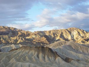 Zabriskie Point at sunrise