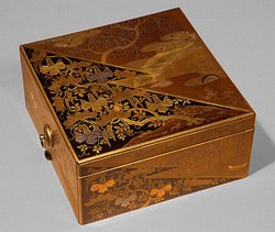 Stationery box, Momoyama period (1568–1615), early 17th century