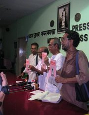 Press conference ahead of the elections 2004