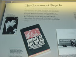 Exhibit featuring book at Ford Museum, Detroit