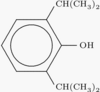 Propofol structure formula