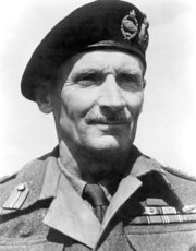 British General Bernard Law Montgomery, victor of El Alamein