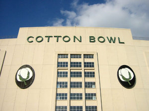 The Cotton Bowl main entrance