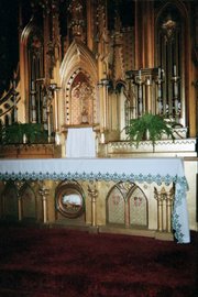 The original high altar