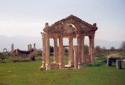 The ruins of the Temple of Aphrodite