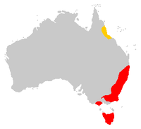 Spotted Quoll Range