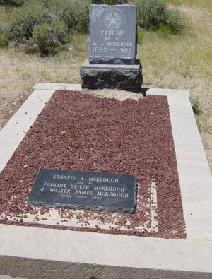 Grave markers in Bodie cemetery