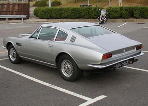 1968 Aston Martin DBS Vantage.
