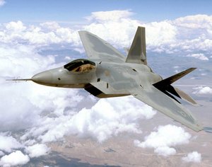 F/A-22 Raptor in flight