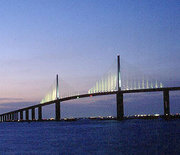 The bridge at twilight