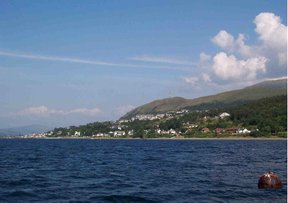 Fort William from Loch Linnhe