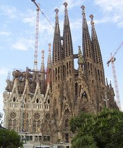 Overview, Temple Expiatori de la Sagrada Famlia, Barcelona