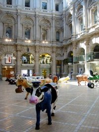 Royal Exchange interior, London