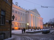 main building of UT (winter)