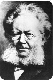 Photo of Henrik Ibsen in his older days