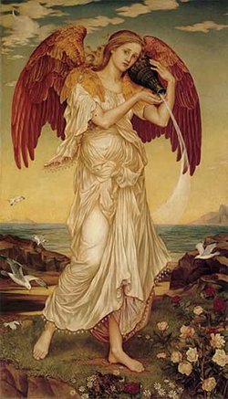 Eos, by  (1850 - 1919), 1895 (Columbia Museum of Art, Columbia, SC): for a  painter, Eos was still the classical pagan equivalent of an angel