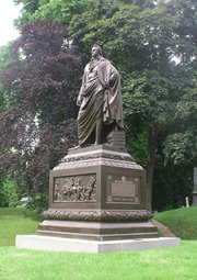 De Witt Clinton Memorial at Green-Wood Cemetery, Brooklyn NY