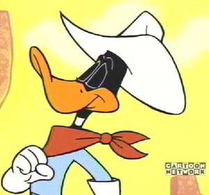 Daffy Duck as Duck Dodgers