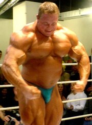 German Bodybuilder  posing in 