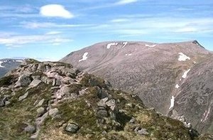 The Cairngorms:  seen from 