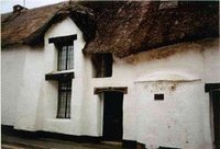 Cob building dated 1539 in Devon, England.