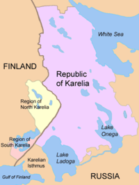 Administrative division of Karelia today