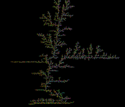 A brownian tree example