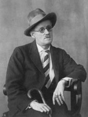 James Joyce, one of Ireland's most famous novelists.
