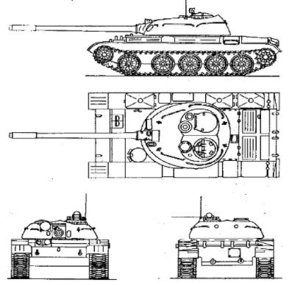 T-54 in desert camouflage
