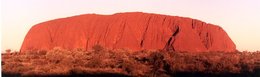 Uluru (Ayers Rock) is the second largest monolith in the world