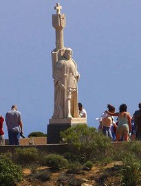 The Cabrillo National Monument in San  Diego, CA