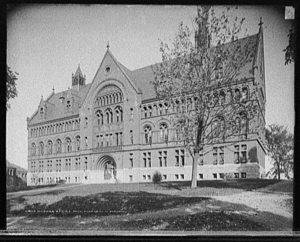 Williams Science Hall, University of Vermont, c. 1902
