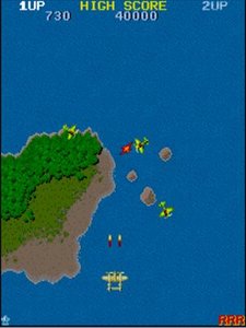 The arcade version of 1942