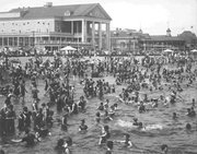 An early 20th century photo of Midland Beach, taken by Alice Austen