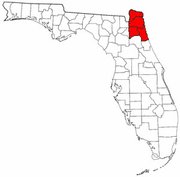 Map of Florida's First Coast