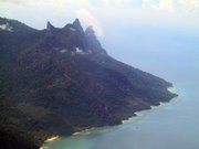 Tioman Island's southern mountains