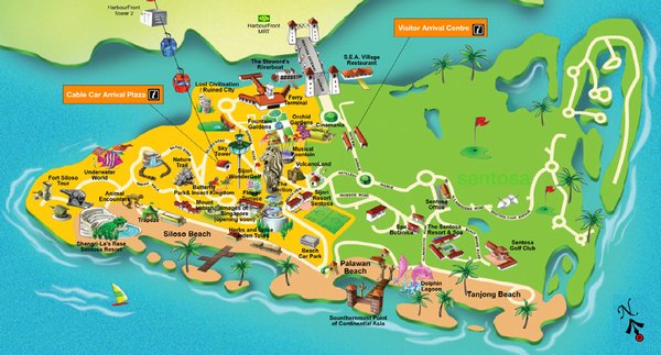 Sentosa Island Resort (Source:  Sentosa Development Corporation, Singapore)