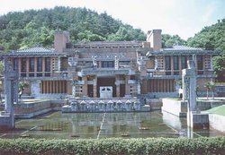 Meiji Mura in Inuyama preserves the main lobby of the old -designed 