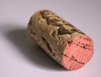 A cork  for a wine bottle