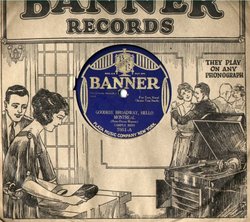 Banner Record Sleeve, 1920s.
