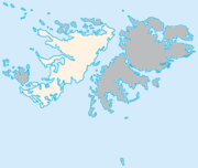 West Falkland shown within Falkland Islands
