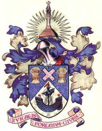 Arms of Bebington Borough Council
