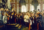 Proclamation of the German Empire in the Salle des Glaces, Versailles