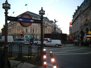 Piccadilly Circus tube station