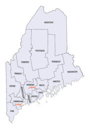 Maine counties