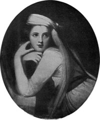 Emma Hamilton, in one of dozens of portraits by , at the height of her beauty in the 1780s