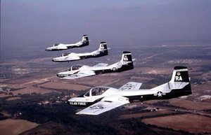 T-37s in formation
