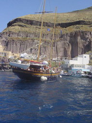 Tourist Boat in Greece