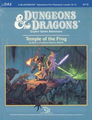 DA2 - Temple of the Frog, the 2nd in the DA series of Blackmoor adventures